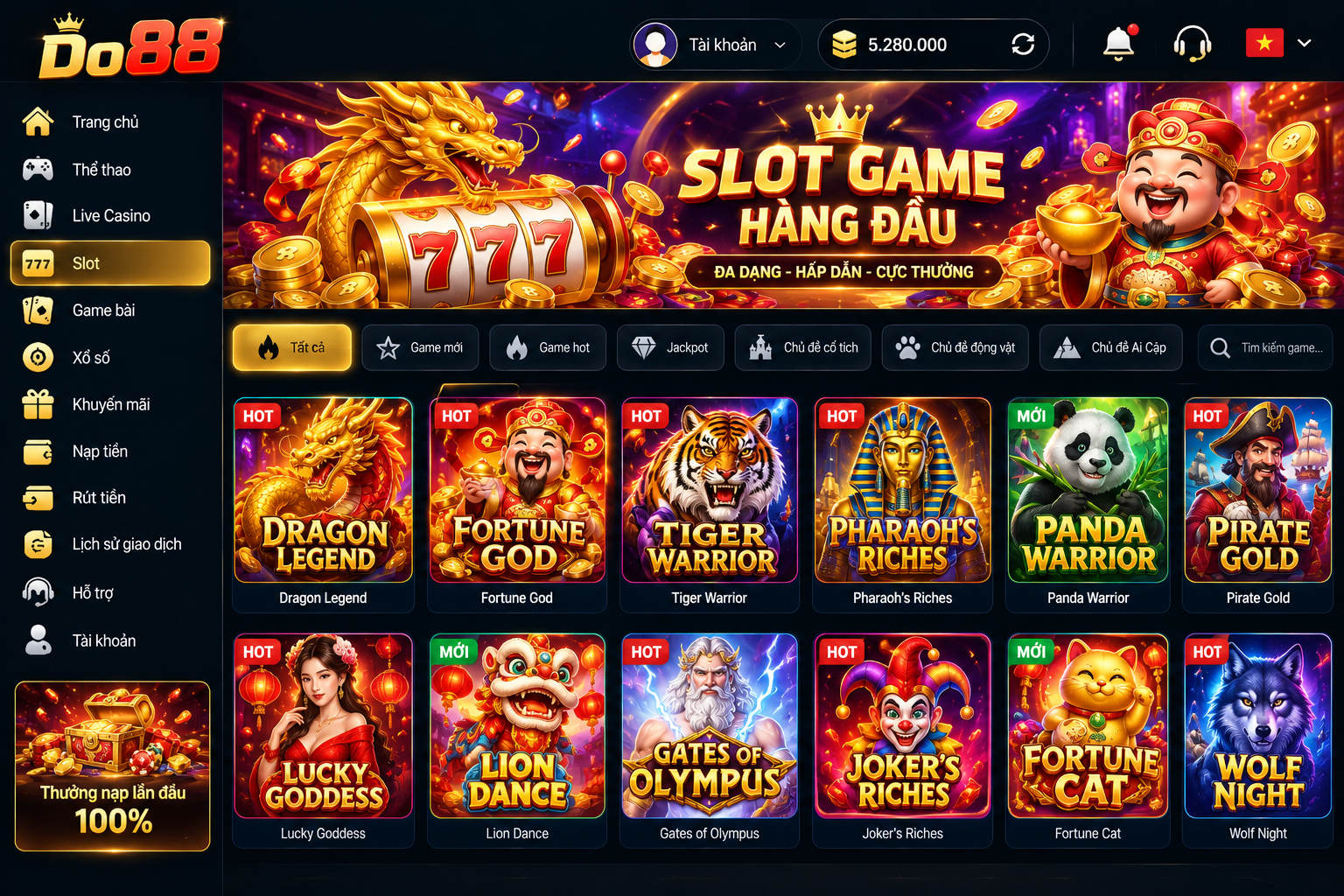game slot Do88 bet